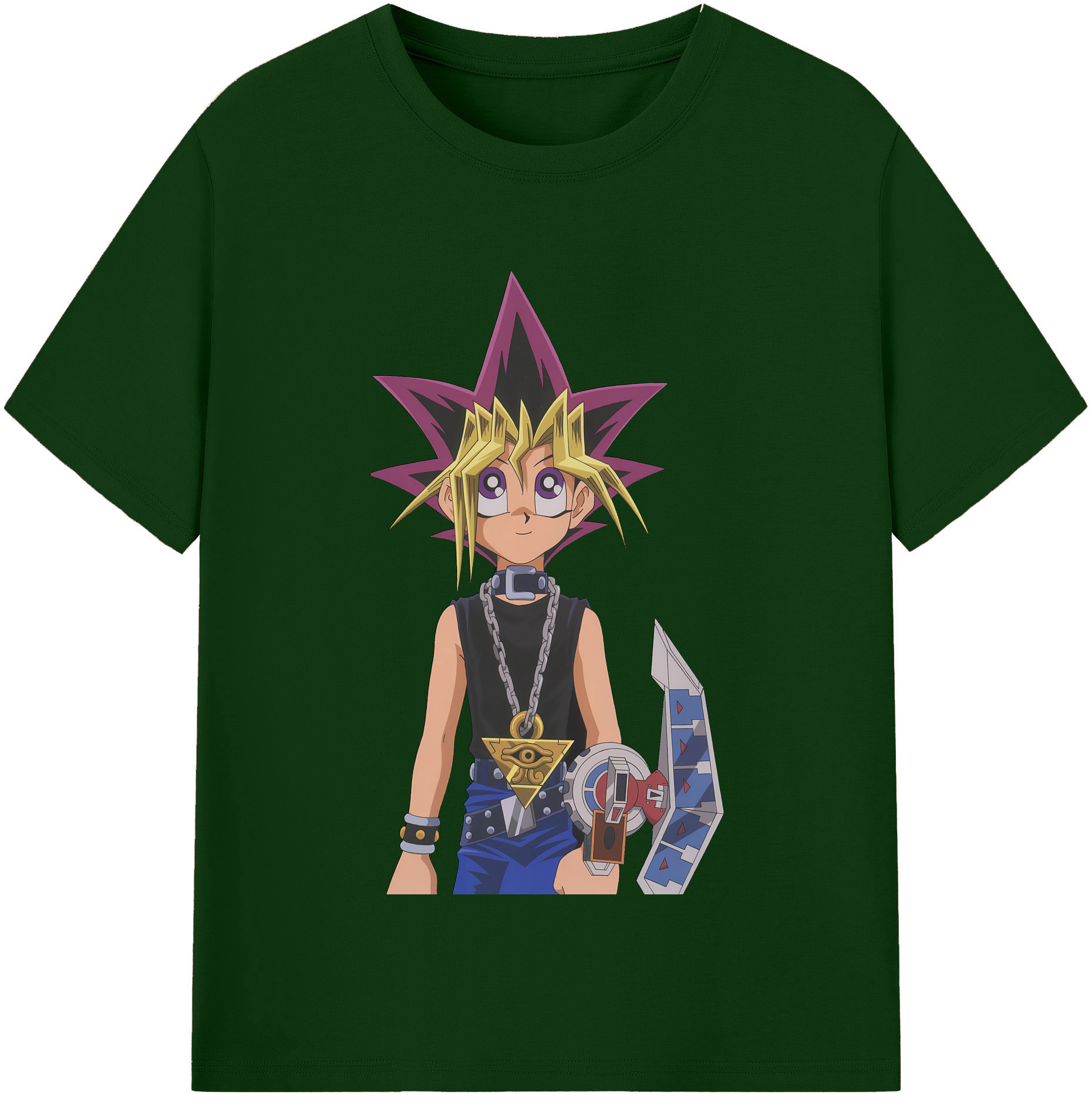 （画像用） 遊☆戯☆王 Yu-Gi-Oh! 綿100％半袖Tシャツ（フロントプリント）